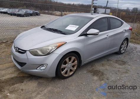 2013 Hyundai Elantra Limited z USA, uszkodzony, nr VIN 5NPDH4AE5DH208623